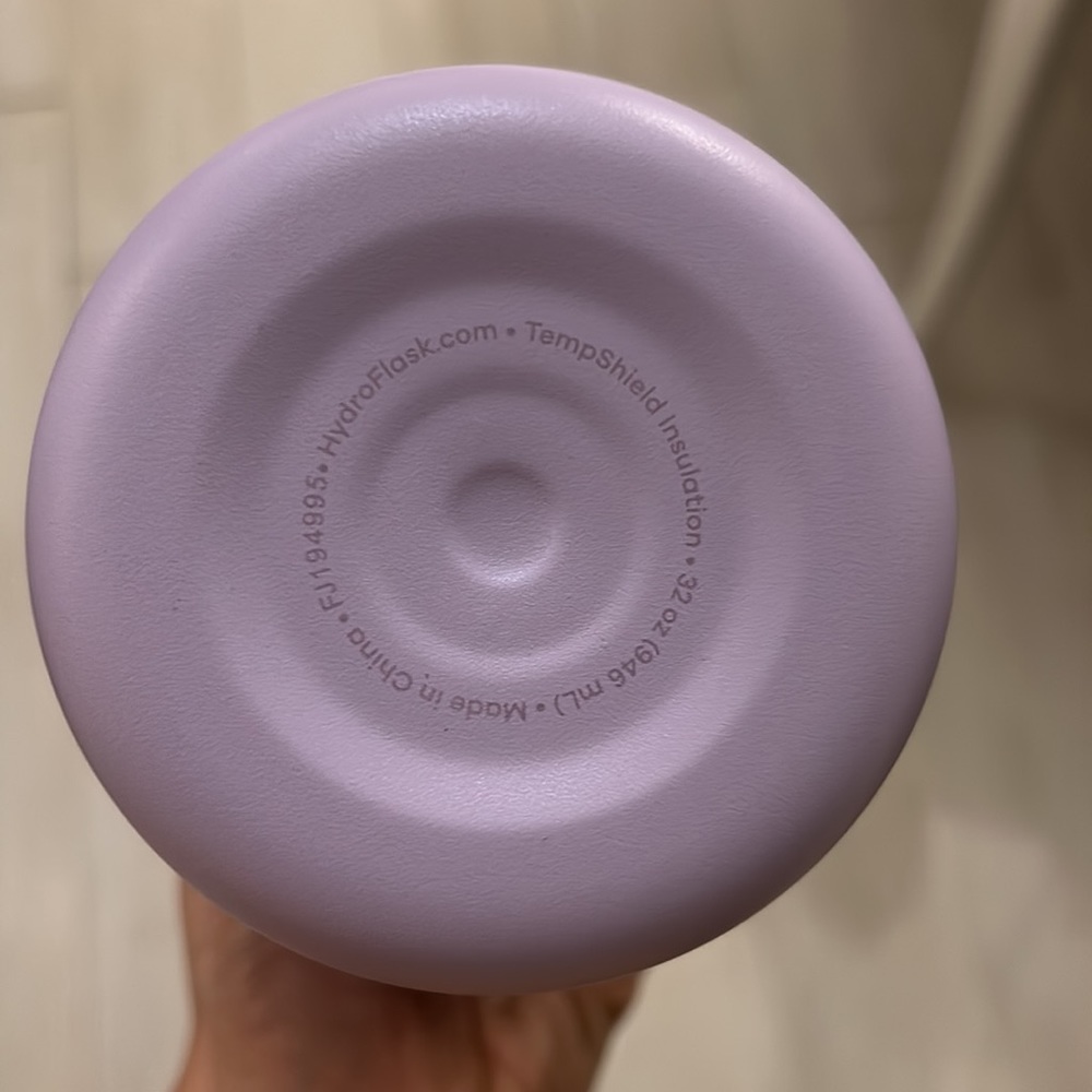 NWT HYDRO FLASK 32-Ounce Wide Mouth Water Bottle in LIMITED EDITION ULTRAVIOLET - Picture 3 of 3